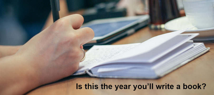 Is this the year you’ll write a book?