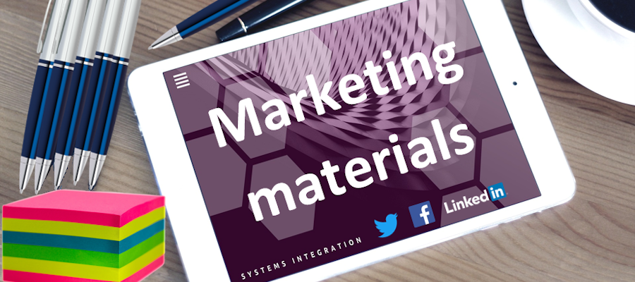 What is ‘marketing material’?